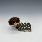 Handcrafted Jingdezhen Zisha Incense Holder | Quirky Zen Ash Catcher & Meditation Decor