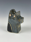 Hand-Sculpted "Zen Dog" Incense Holder | Artisan Ceramic Aromatherapy | Custom Paint Available