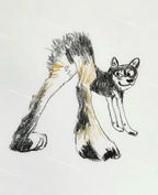 Custom Hand-Painted Pet Portrait | The "Quirky & Cute" Framed Edition | As Seen on TikTok