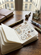 Handmade Ceramic Pocket Journal | Unique Artisan Sketchbook & Diary‘3.5*3.5in
