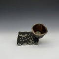 Handcrafted Jingdezhen Zisha Incense Holder | Quirky Zen Ash Catcher & Meditation Decor