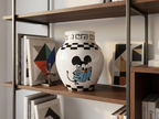 The "Retro Remix" Collection: Hand-Painted Pop Art Vases (8 inch)