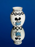The "Retro Remix" Collection: Hand-Painted Pop Art Vases (8 inch)