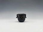 Little Stone Watcher: The "Soot Spirit" | Rare Black Jingdezhen Clay & Charcoal Texture